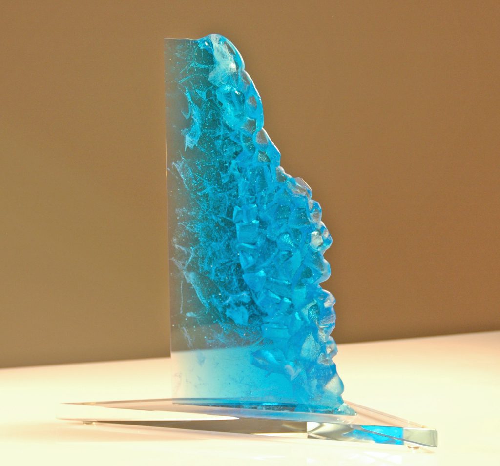 Sculpture Bleu indien