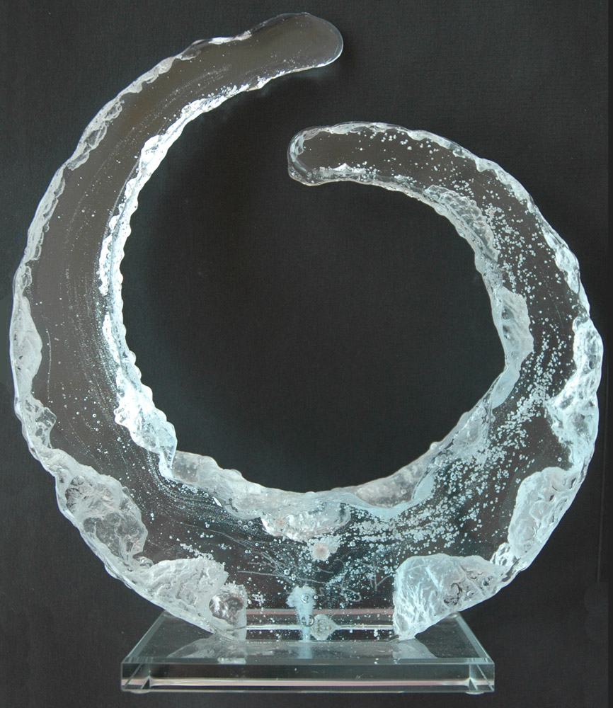 Sculpture Nuages bleus